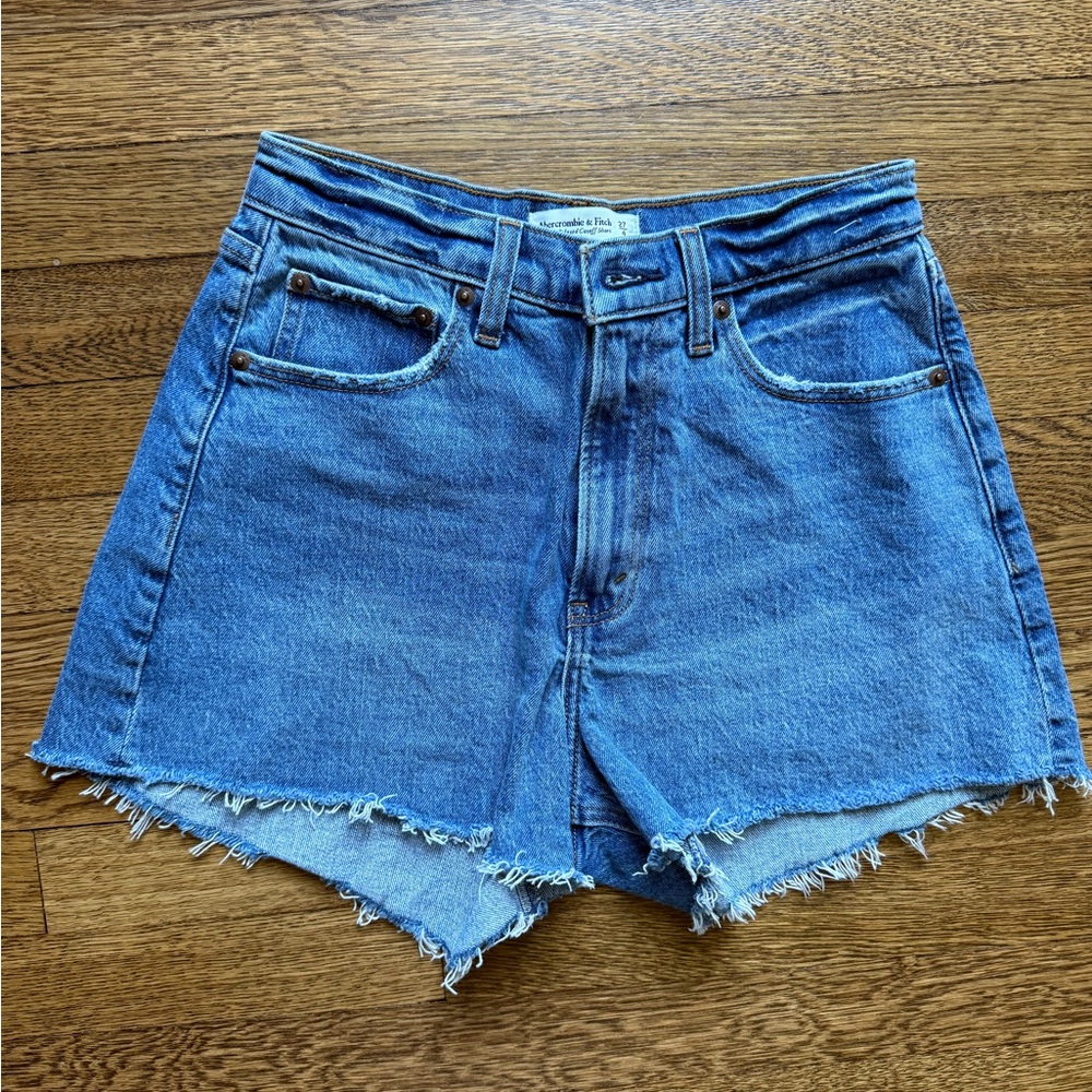 Abercrombie & Fitch Blue Jean Shorts